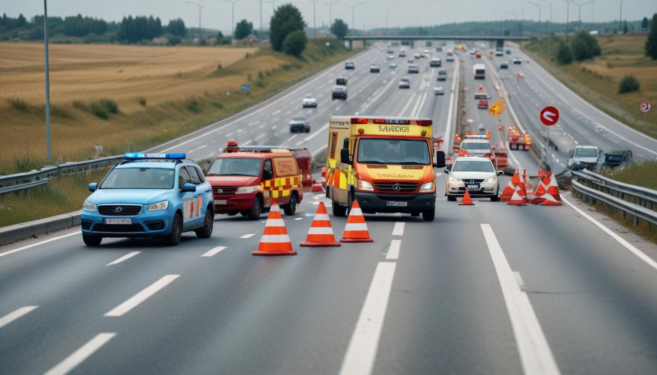 Kırklareli'de Kaza: Yol Trafiğe Kapandı!